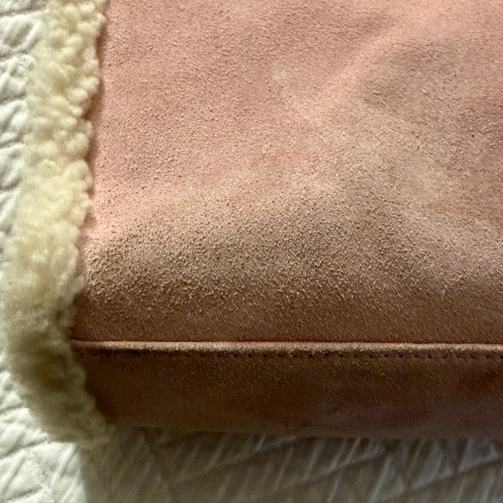 Telfar Blush Shearling Tote Bag - Picture 10 of 15
